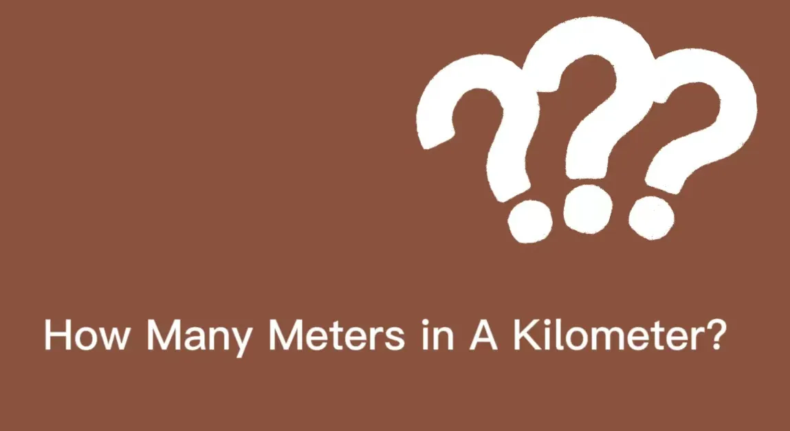 kilometers to meters
