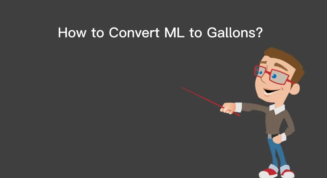 ML to Gallons